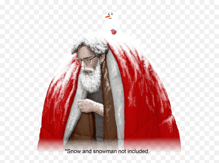 Microfiber Comforter - Santa Claus Emoji,Brrr Cold Emoticon