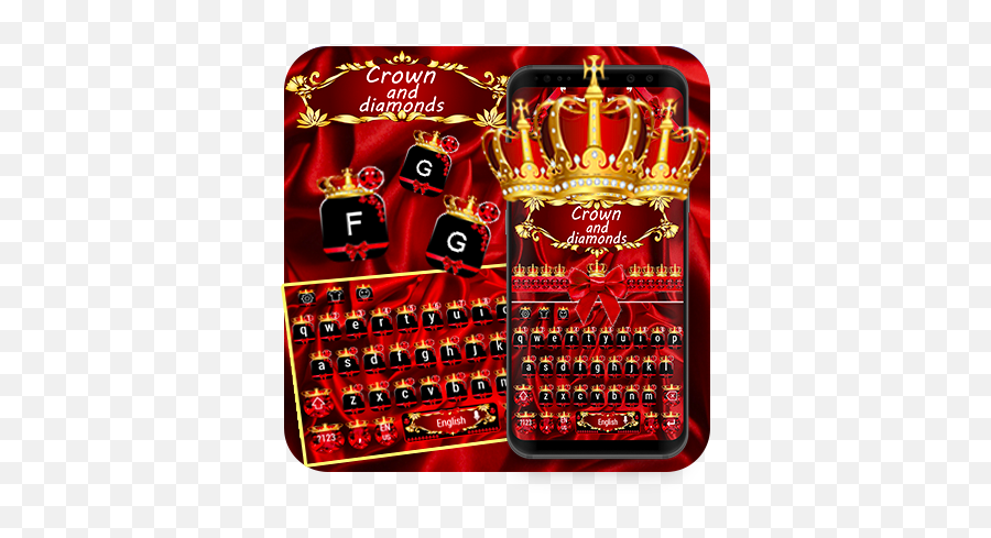 Diamond Crown Keyboard - Language Emoji,Crown Diamond Emoji