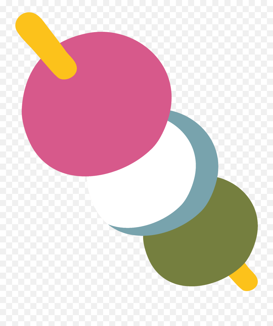 Fileemoji U1f361svg - Wikimedia Commons Dango Emoji,Restaurant Emoji