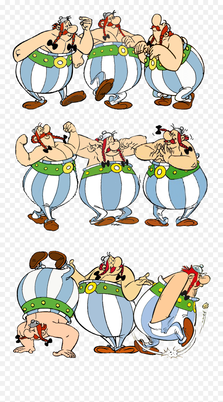 Obelix - Standing Around Emoji,Superman Emoticon Text