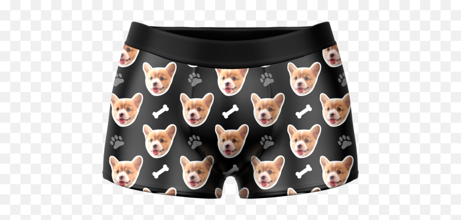 Custom Face Boxer Shorts - Northern Breed Group Emoji,Chihuahua Emoticons