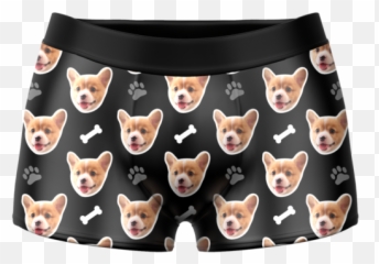 Custom Face Boxer Shorts - Northern Breed Group Emoji,Chihuahua Emoticons