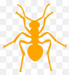 Orange Ant Icon - Insect Ant Drawing Emoji,Ant Emoticon