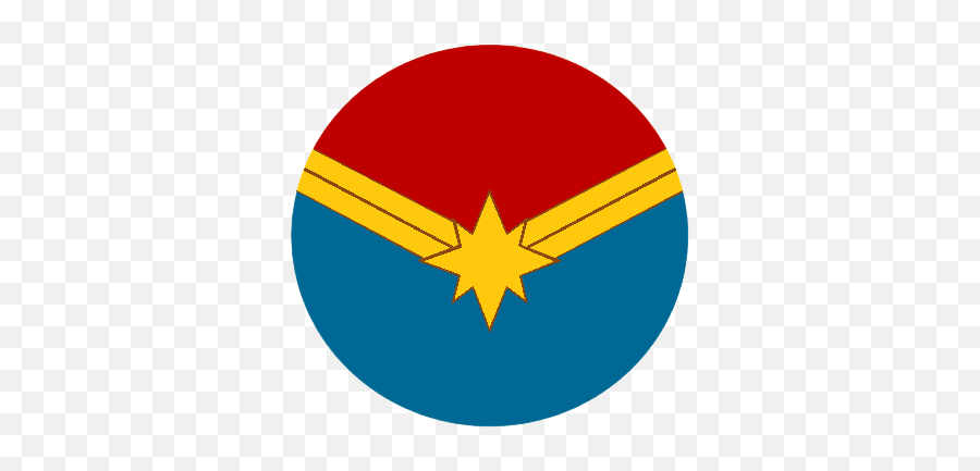 Captain Marvel Logo Emoji,Marvel Emoji