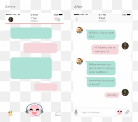 Fitsy Ui Case Study - Dot Emoji,Emotions Toolbar
