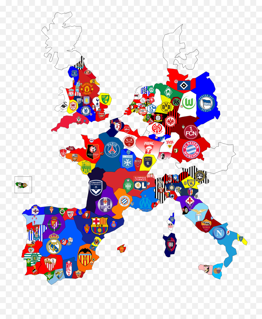 All Premier League Team Locations - European Football Clubs Emoji,Guess Th Footall Teams By The Emoji