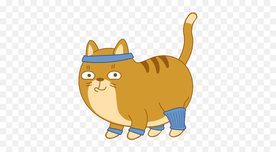 Teodor Exercise Transparent Background - Exercising Gif Transparent Background Emoji,Tiny Animated Cat Emojis