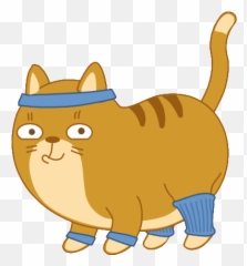 Teodor Exercise Transparent Background - Exercising Gif Transparent Background Emoji,Tiny Animated Cat Emojis