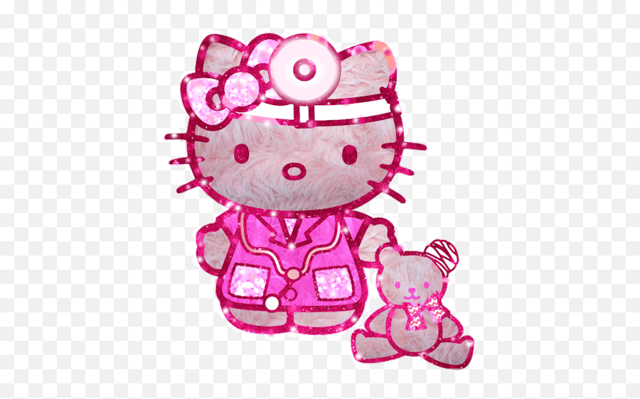 Latest Project - Hello Kitty Doctor Gif Emoji,Hello Kitty Happy Birthday Emoticon