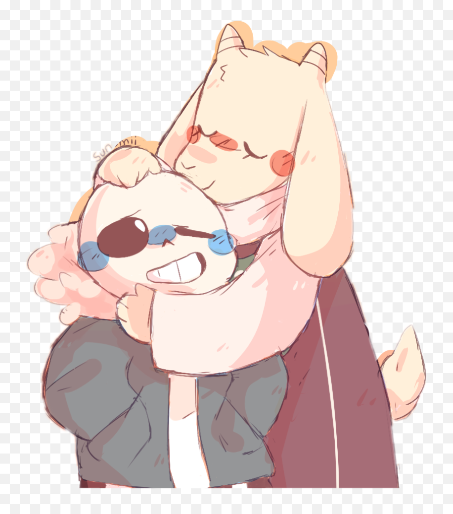 Soriel Sans Toriel Undertale Sticker By Meow 3 - Classic Sans Ships Emoji,Steam Undertale Emoticon Toriel