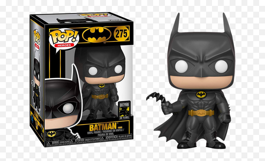 Batman 89 Funko Pop - Funko Batman 1989 Emoji,Gold Mask Emotion Dc Comics