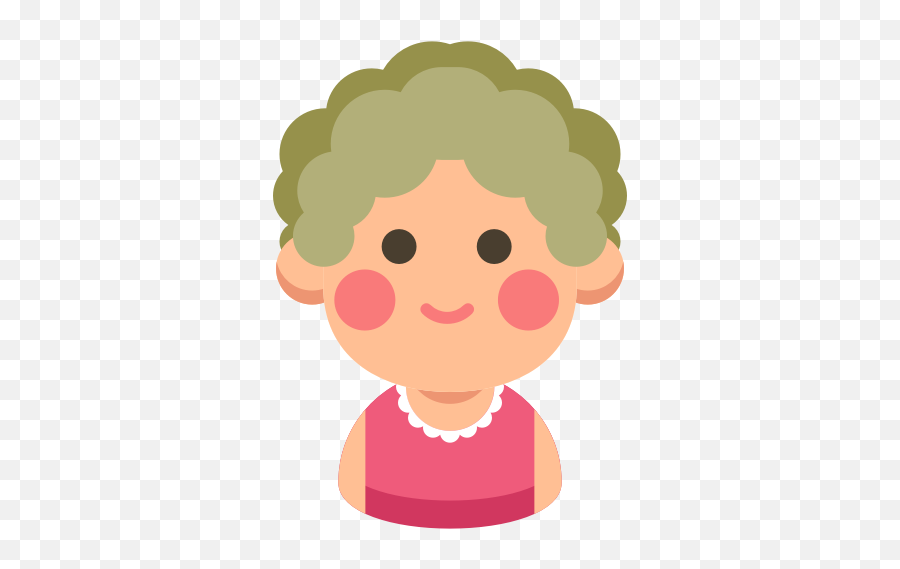 Cartoonheadcheekillustrationclip Artleaf Vegetable - Grandma Png Icon Emoji,Grandmom Of The Year Emoticons