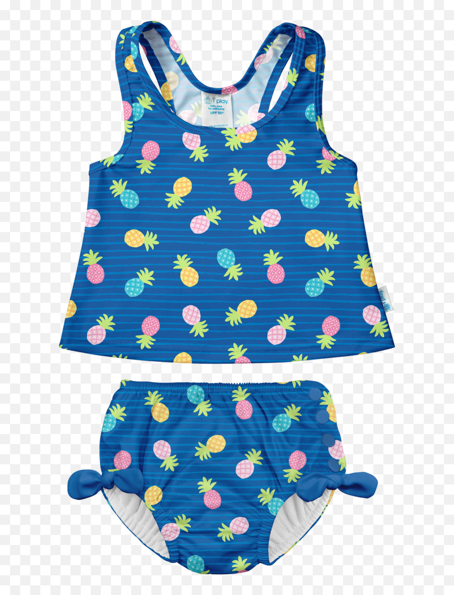 Two - Piece Bow Tankini With Snap Reusable Absorbent Swim Diaper Swimsuit Emoji,Vacation Emojis Bathing Suit