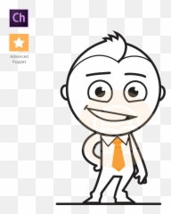 Innovator Joe Character Animator Puppet - Outline Of Cartoon Characters High Resolution Emoji,Role Character Emotions