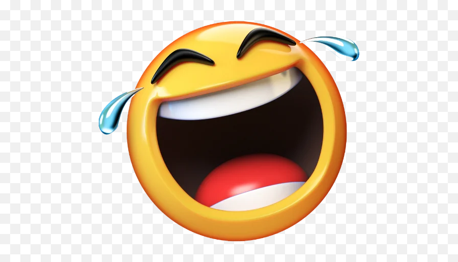 Emojis Memojis And Memes Stickers - Laughing Emoji,Emoticon Buenas Noches!