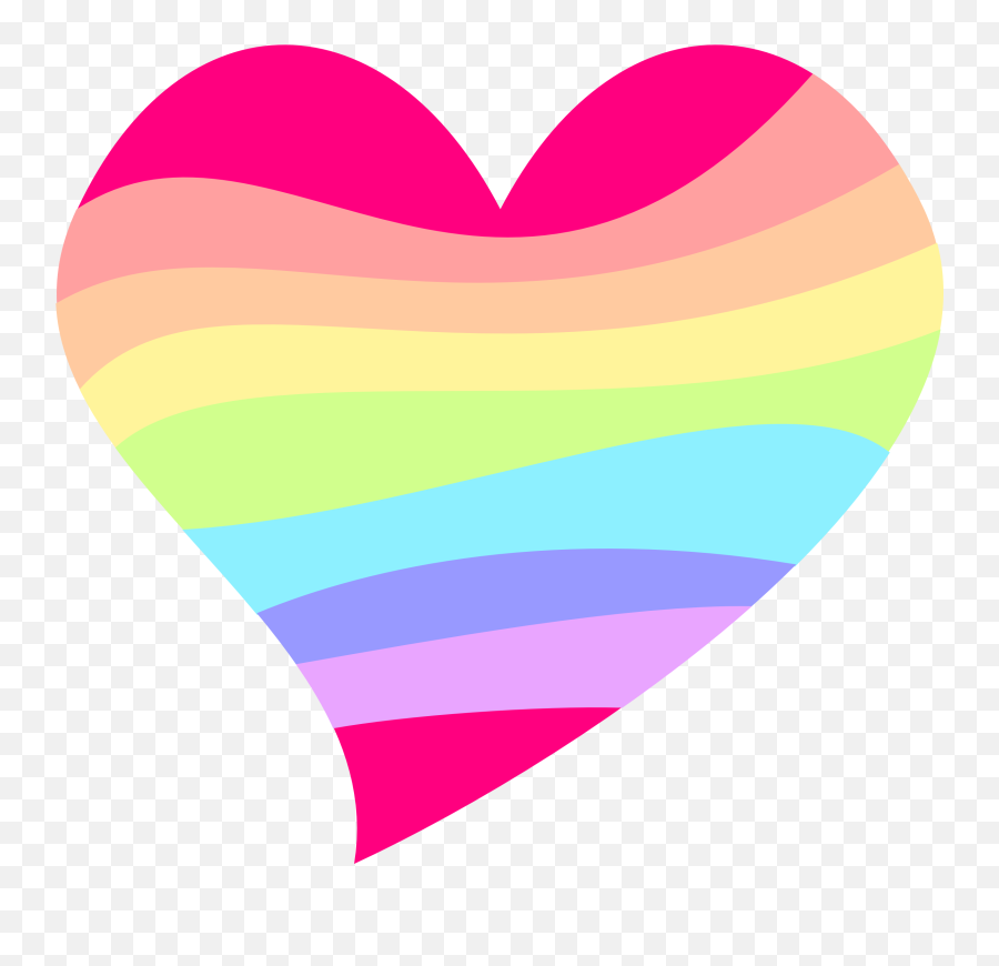 Heart Rainbow Cutie Mark Crusaders - Crystal Rainbow Cutie Mark Emoji,Multicolored Heart Emojis