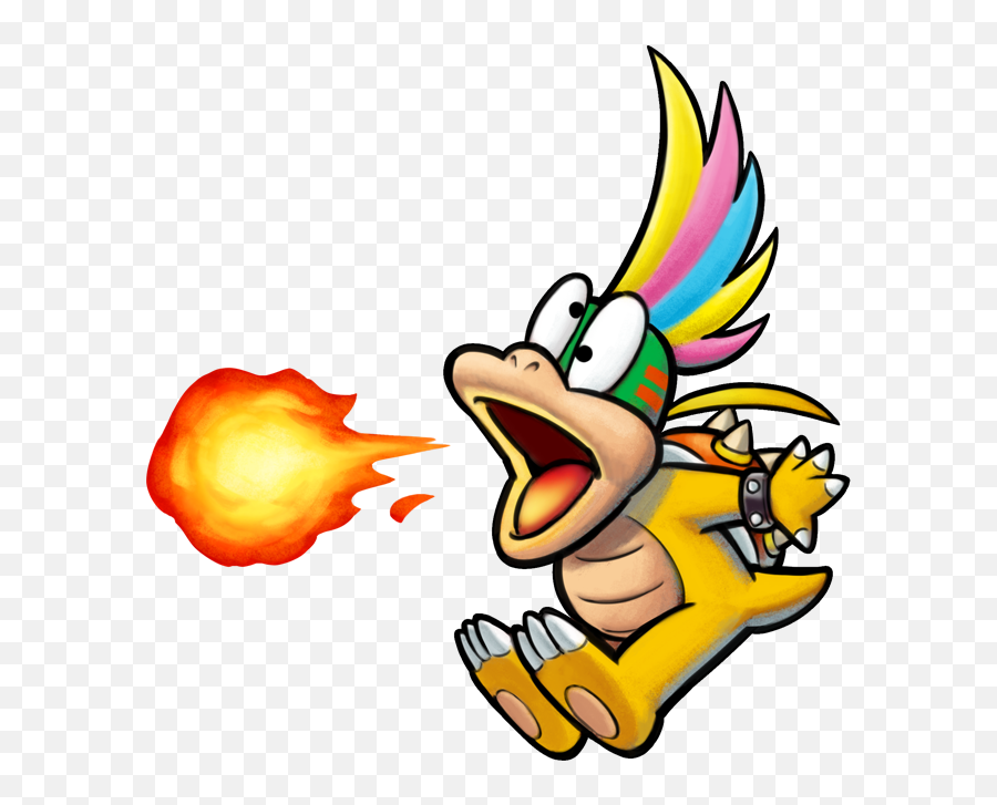 Discover Trending - Bowser Jr Journey Koopalings Emoji,Lemmy Emoji