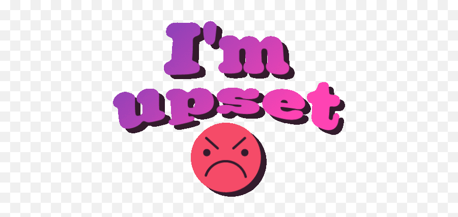 Im Upset Angry Sticker Emoji,Anchorman 