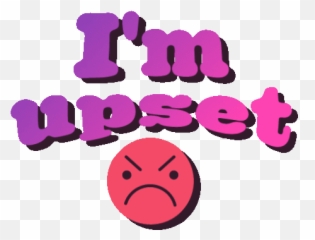Im Upset Angry Sticker Emoji,Anchorman 