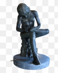 Boy With Thorn Ancient - Capitoline Spinario Emoji,Greek Sculptural Style Lots Of Emotion