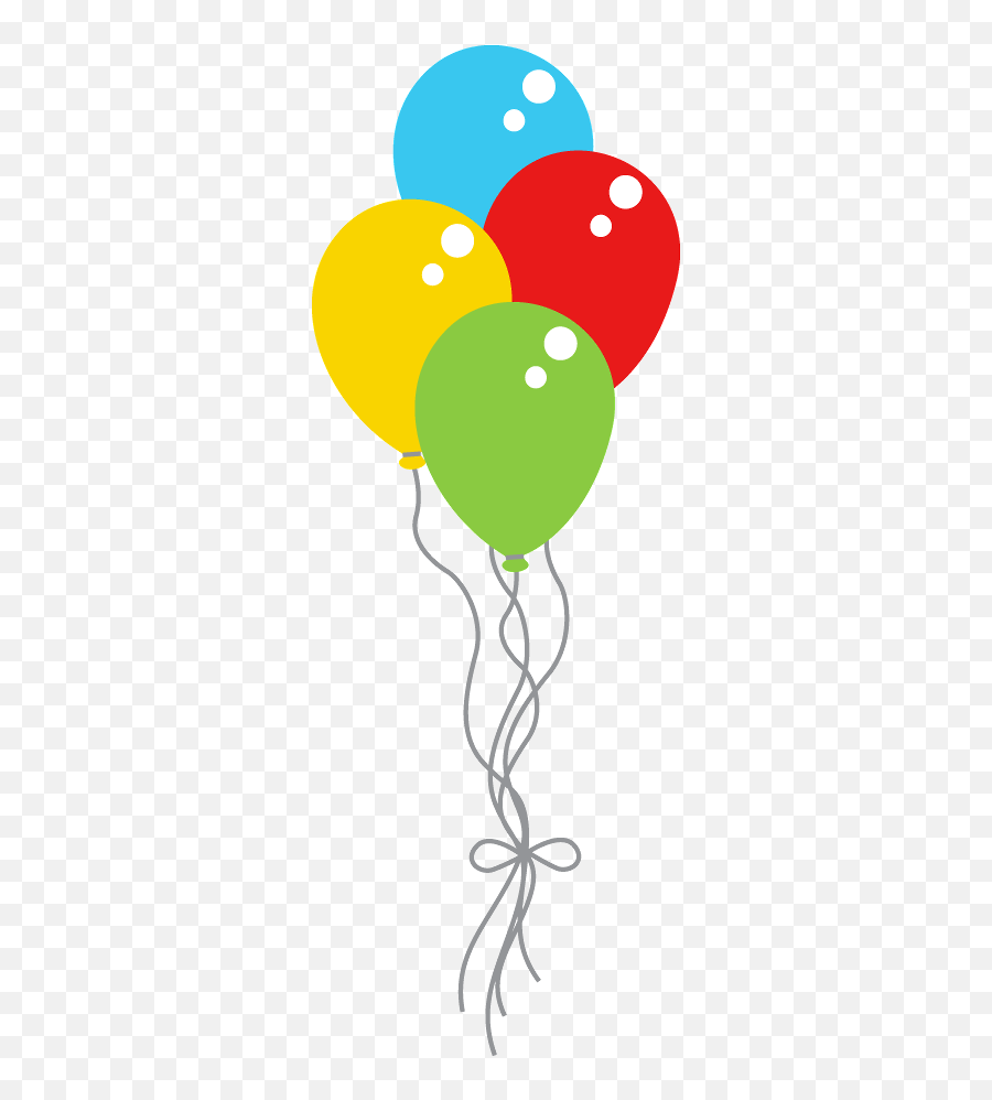 Baloes Circo Png Transparent Png Image - Four Balloons Clipart Free Emoji,Balloon Emoji Clipart