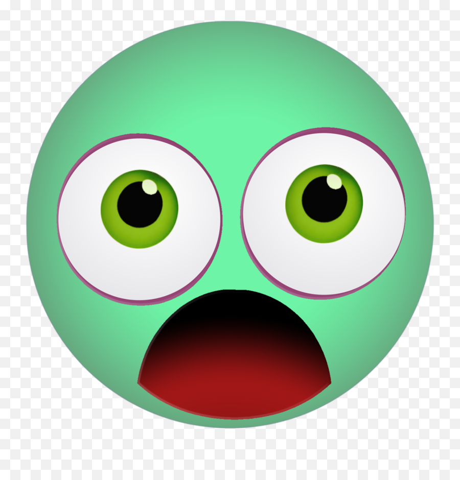 Needpix - Green Scared Emoji Png,Fear Emoticon