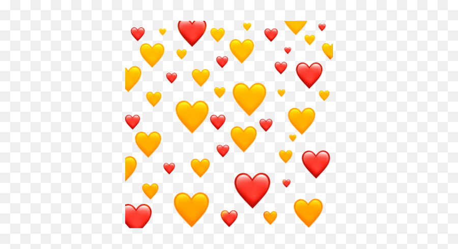 Orange Red Heart Hearts - Blue With Purple Heart Emoji,Red Club Emoji