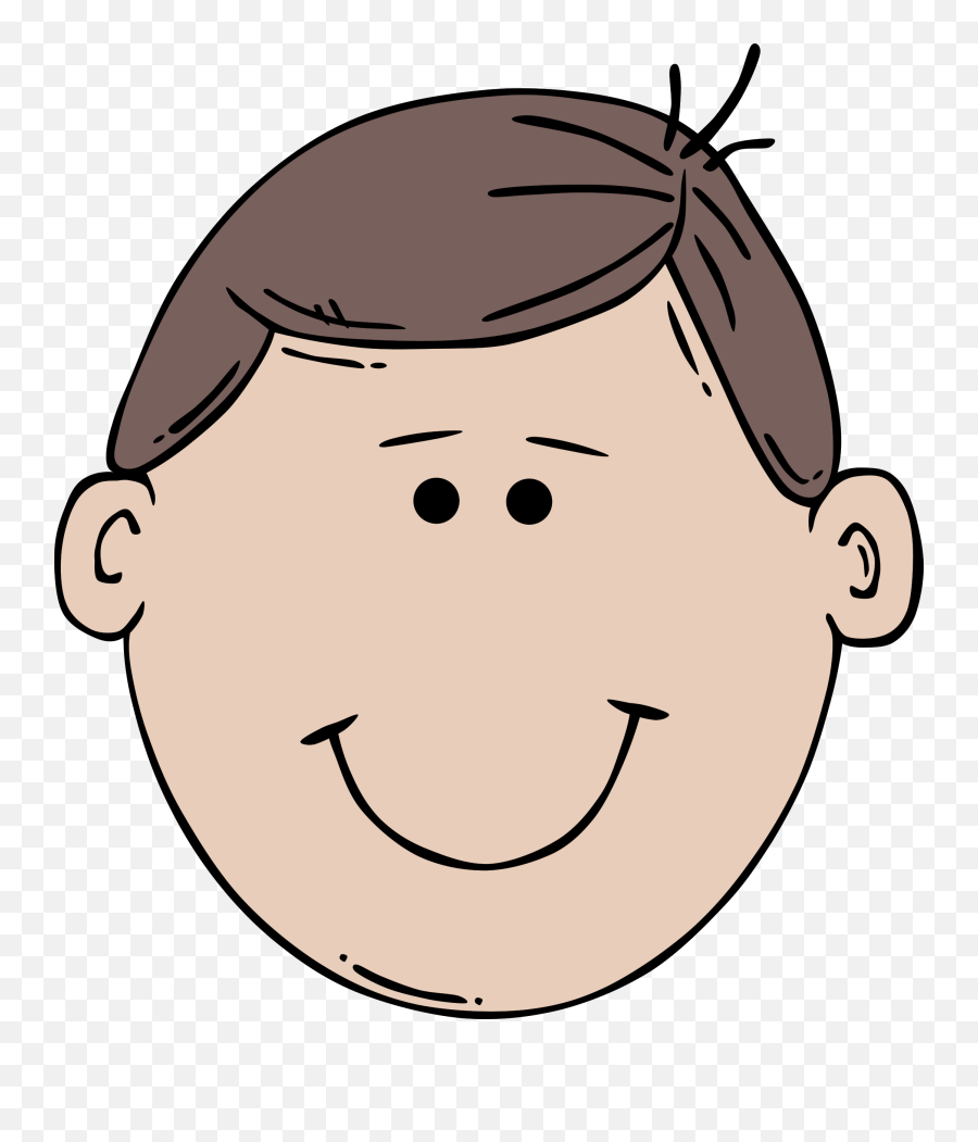 Boys Cartoon Faces Clip Art N6 Free Image - Clip Art Face Emoji,Cartoon Faces Emotions