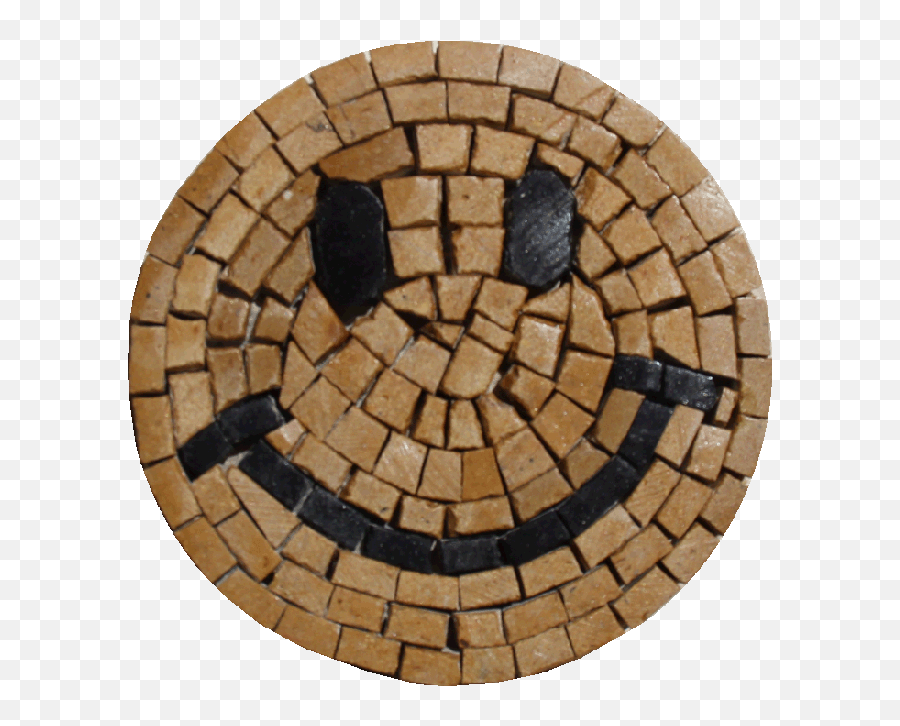 Mini Emoticon Mosaic Mosaic Marble Emoji,