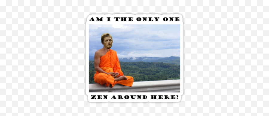 Zen Daryl Buddhist Meditation Meditation Meditation Emoji,How Do We Deal With Difficult Emotions As A Buddhist