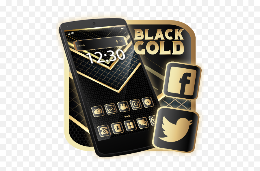 Black Gold Launcher Theme Live Hd Wallpapers Apk 10 Emoji,Emojis On Contacts Galaxy S7