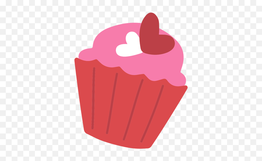 Heart Cupcake Flat Transparent Png U0026 Svg Vector Emoji,Muffin Emojis