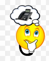 Download Person Thinking Clipart Clip Art Emoticon - Nec Itl Emoji,Emoticons Buttons