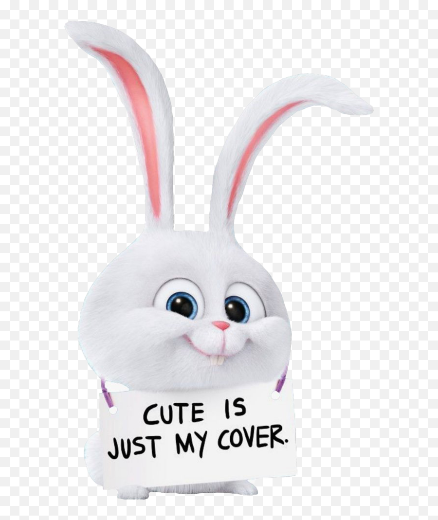 The Secret Life Of Pets Rabbit Snowball Png Clipart Png Mart Emoji,Bunny Pixel Emojis