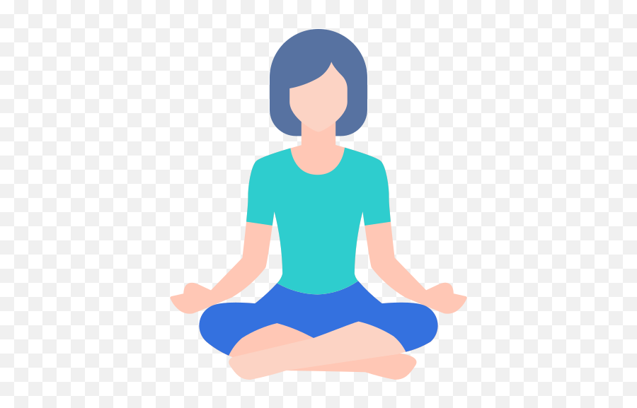 Santulan Wellness Online Holistic Health Services Emoji,Meditating Girl Emoji