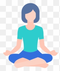 Santulan Wellness Online Holistic Health Services Emoji,Meditating Girl Emoji