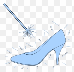 Blue Slipper With Wand Png Svg Clip Art For Web - Download Emoji,Stiletto Heel Emoji
