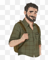 The Last Of Us Stickers - Joel The Last Of Us Stickers Emoji,Camouflage Emoji