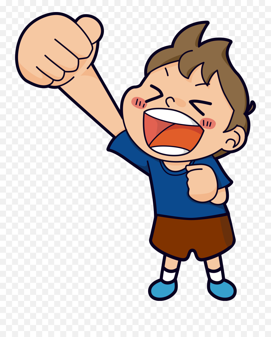 Emotion Human Happiness Png Clipart - Kid Yelling Clipart Emoji,Motivation Emotion