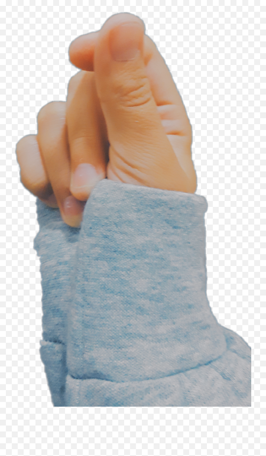 Aesthetic Blue Grey Hands Snap Sticker By D A N G O - Safety Glove Emoji,Finger Snap Emoji