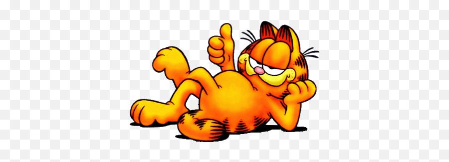 Garfield Cartoon Garfield - Garfield Cartoon Characters Emoji,Tinkerbell Emoji Copy And Paste