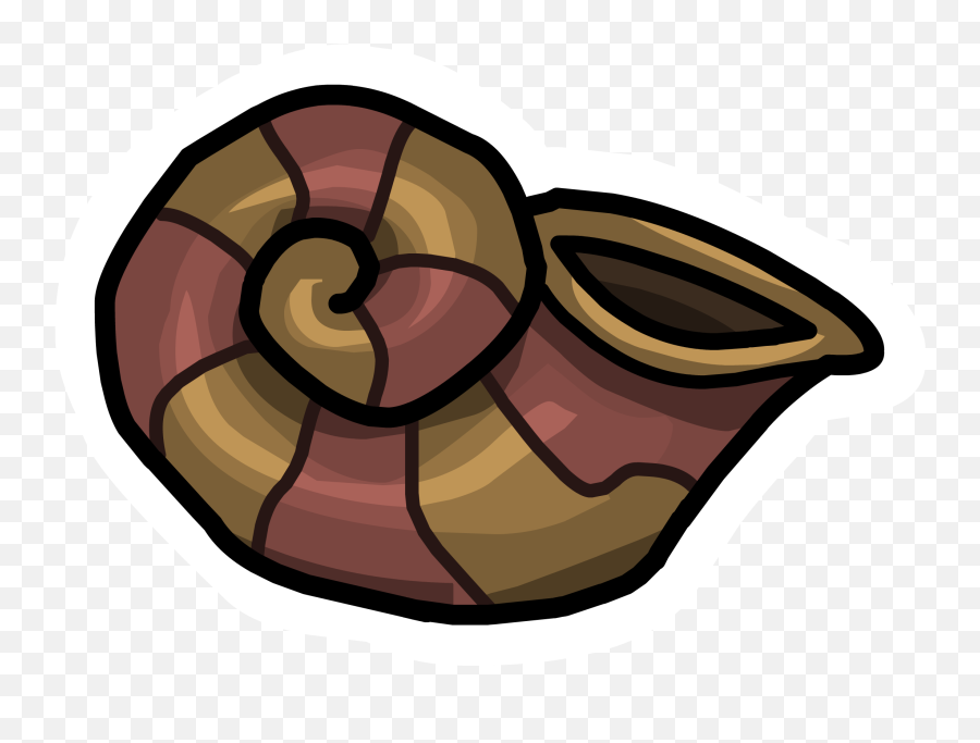 Conch Shell Pin - Animated Conch Shell Emoji,Conch Shell Emoji