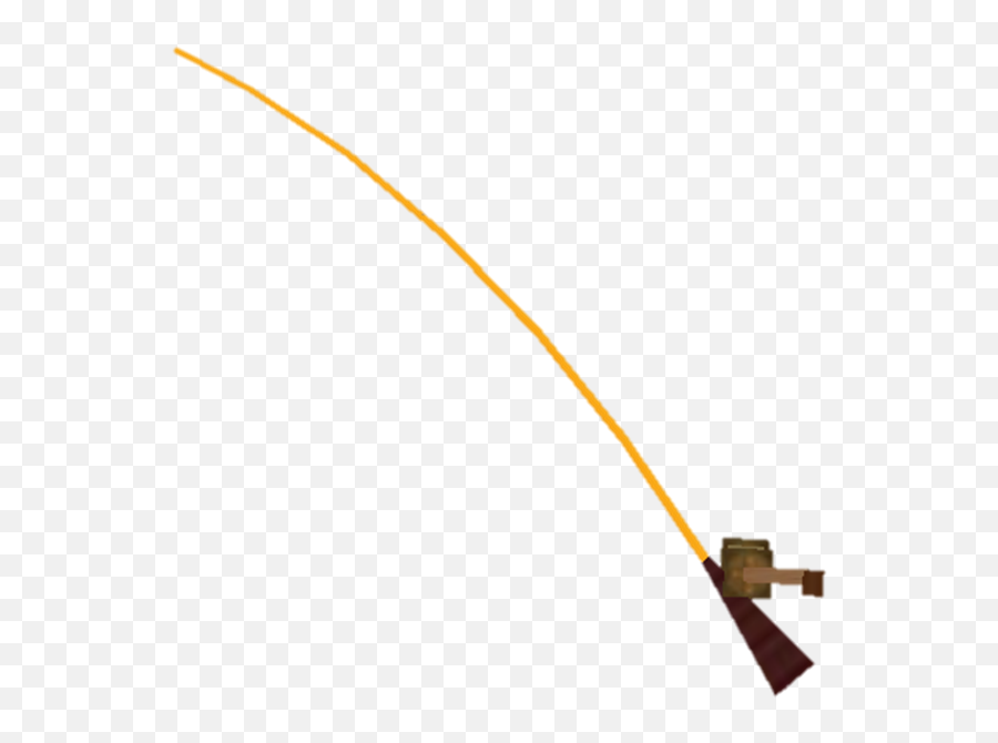 New Fishing Pole Toontown - Golden Fishing Rod Cartoon Emoji,Toontown Emotions