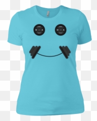 Iron Smiley Womenu0027s Extra Comfort Tee - Happy Emoji,X Rated Emoticon