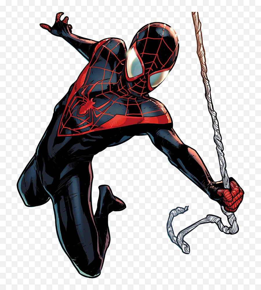 Image - Miles Morales Spider Man Suit Comics Transparent Miles Morales Suit Comic Emoji,Bye Felicia Emoji Movie