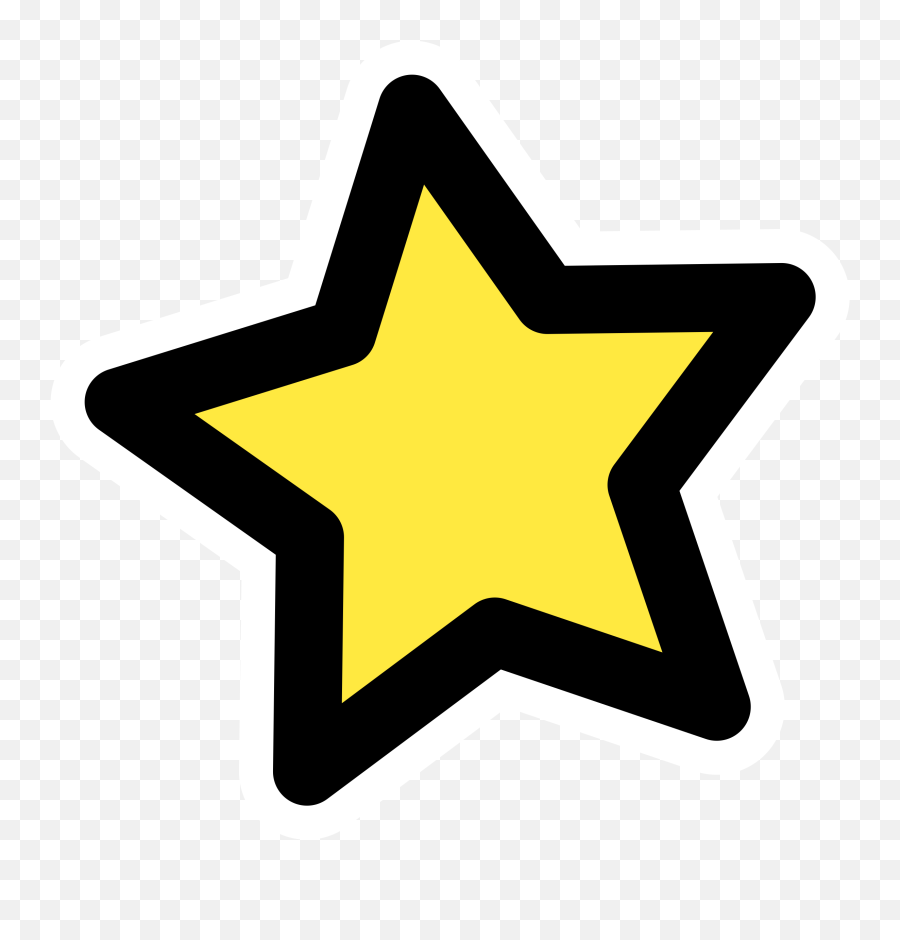 Star Png 1495 - Transparent Background Star Clipart Png Emoji,Yellow Star Emoji Snapchat
