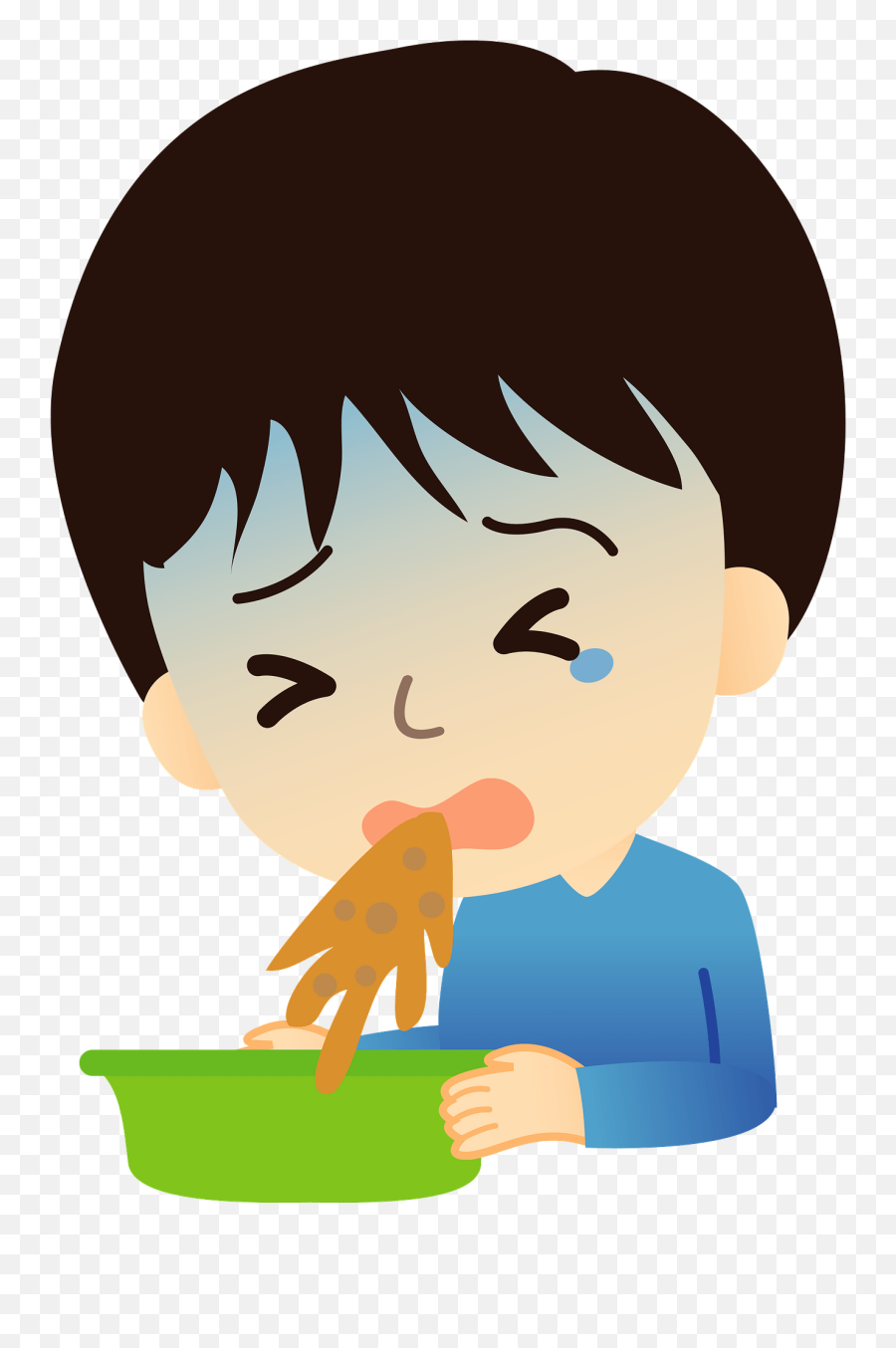 Boy Is Vomiting Clipart Free Download Transparent Png - Vomiting Clipart Emoji,Puking Emoji