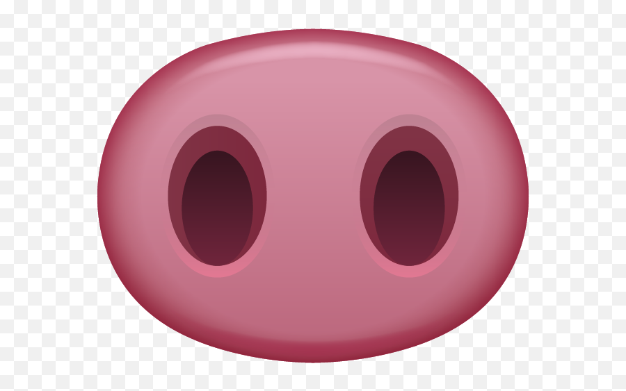 Download Pig Nose Emoji - Pig Nose Emoji Png,Nose Emoji