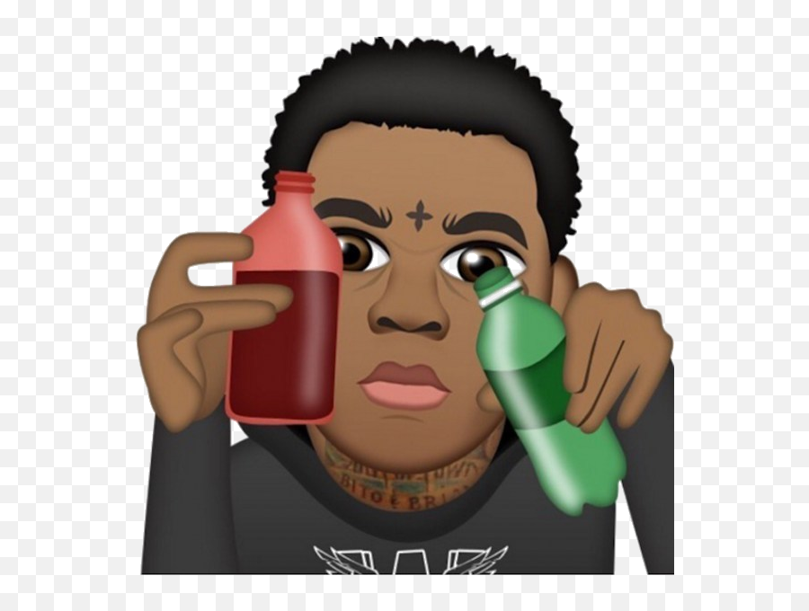 Kevingates Lean Cartoon - Cartoon Art Kevin Gates Emoji,Kevin Gates Emoji