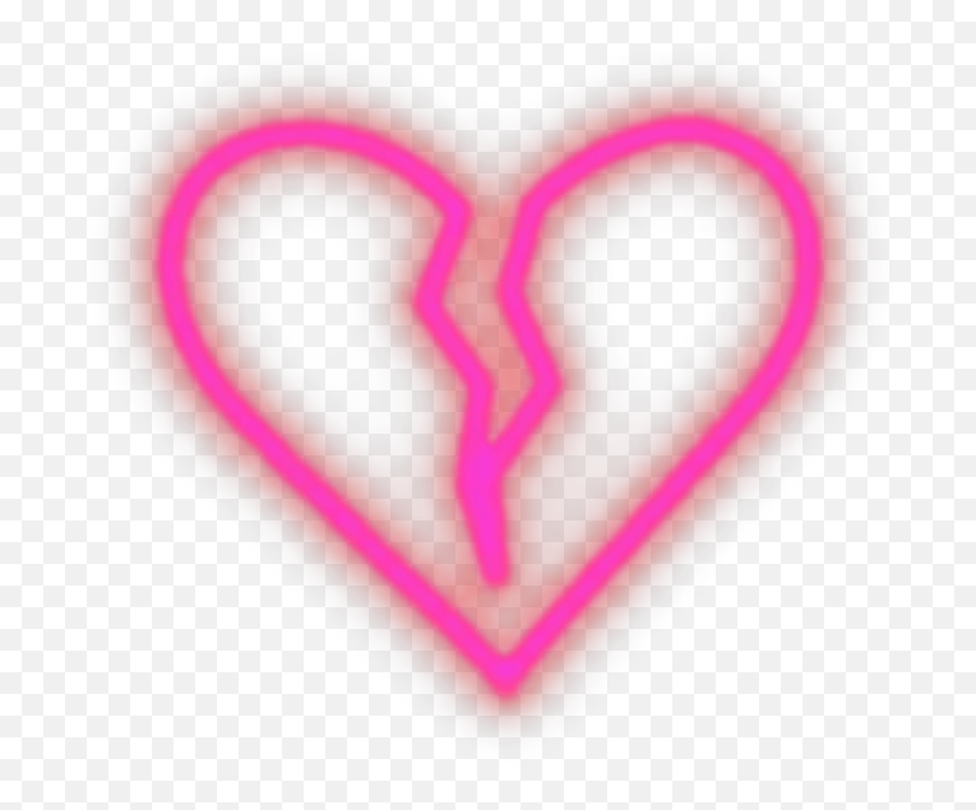 Download Aesthetic Broken Heart Png - Broken Heart For Edit Emoji,Heartbreak Emoji